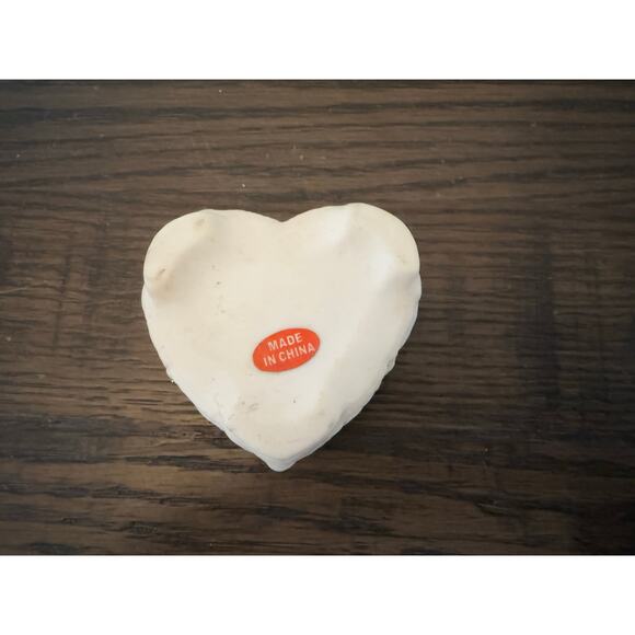 Vintage Porcelain Ceramic Floral Jewelry/Trinket Boxes – Set of 2 - Picture 6 of 10